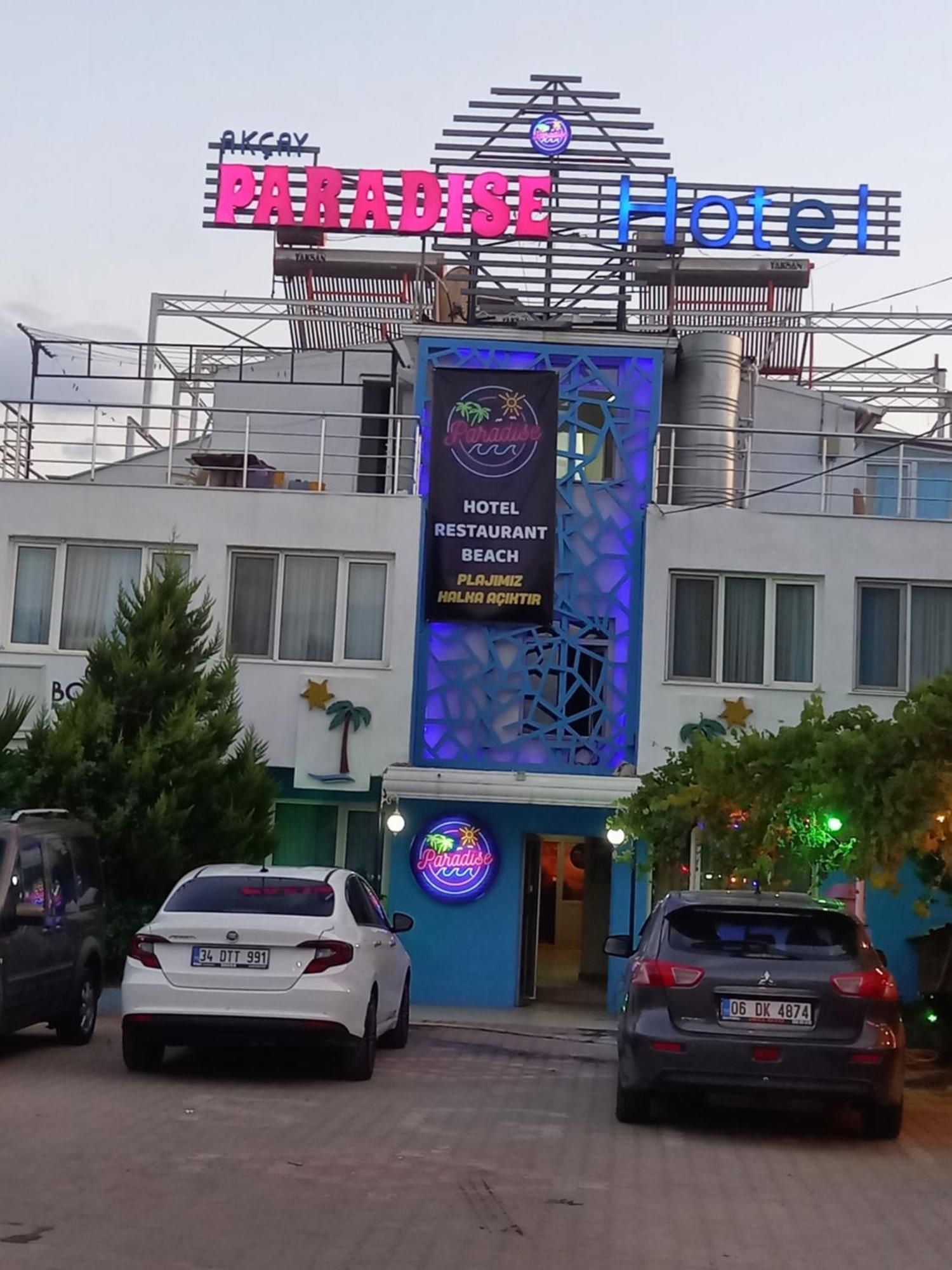 Paradise Hotel Akcay เอเดรมิท ภายนอก รูปภาพ